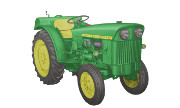 John Deere 1020 VU tractor