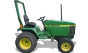 John Deere 670 tractor