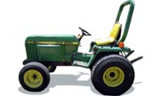 John Deere 855 tractor