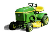 John Deere lawn tractors 100 tractor