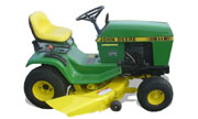 John Deere lawn tractors 111H tractor