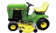 John Deere lawn tractors 116 tractor