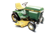 John Deere lawn tractors 317 tractor