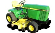 John Deere lawn tractors 430 tractor